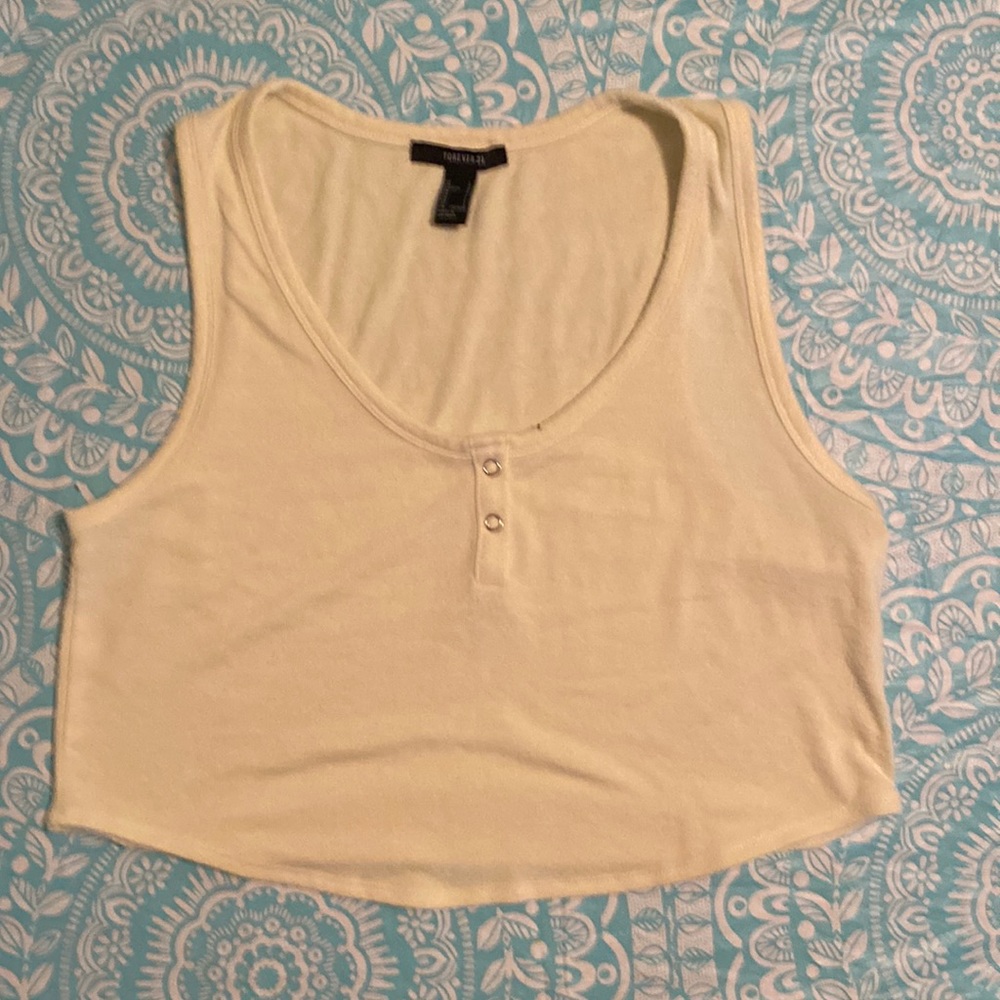 Forever 21 cropped tank top